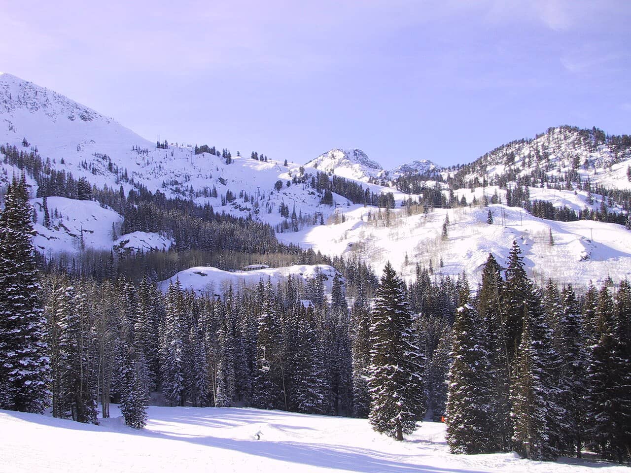 Brighton Resort — UT ski resort in winter