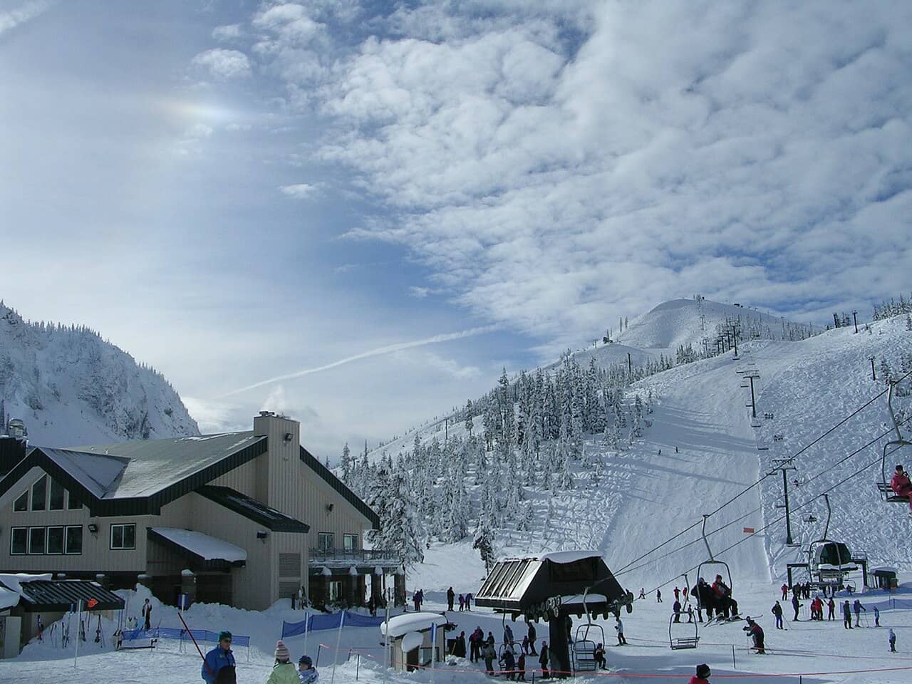 Hoodoo — OR ski resort in winter