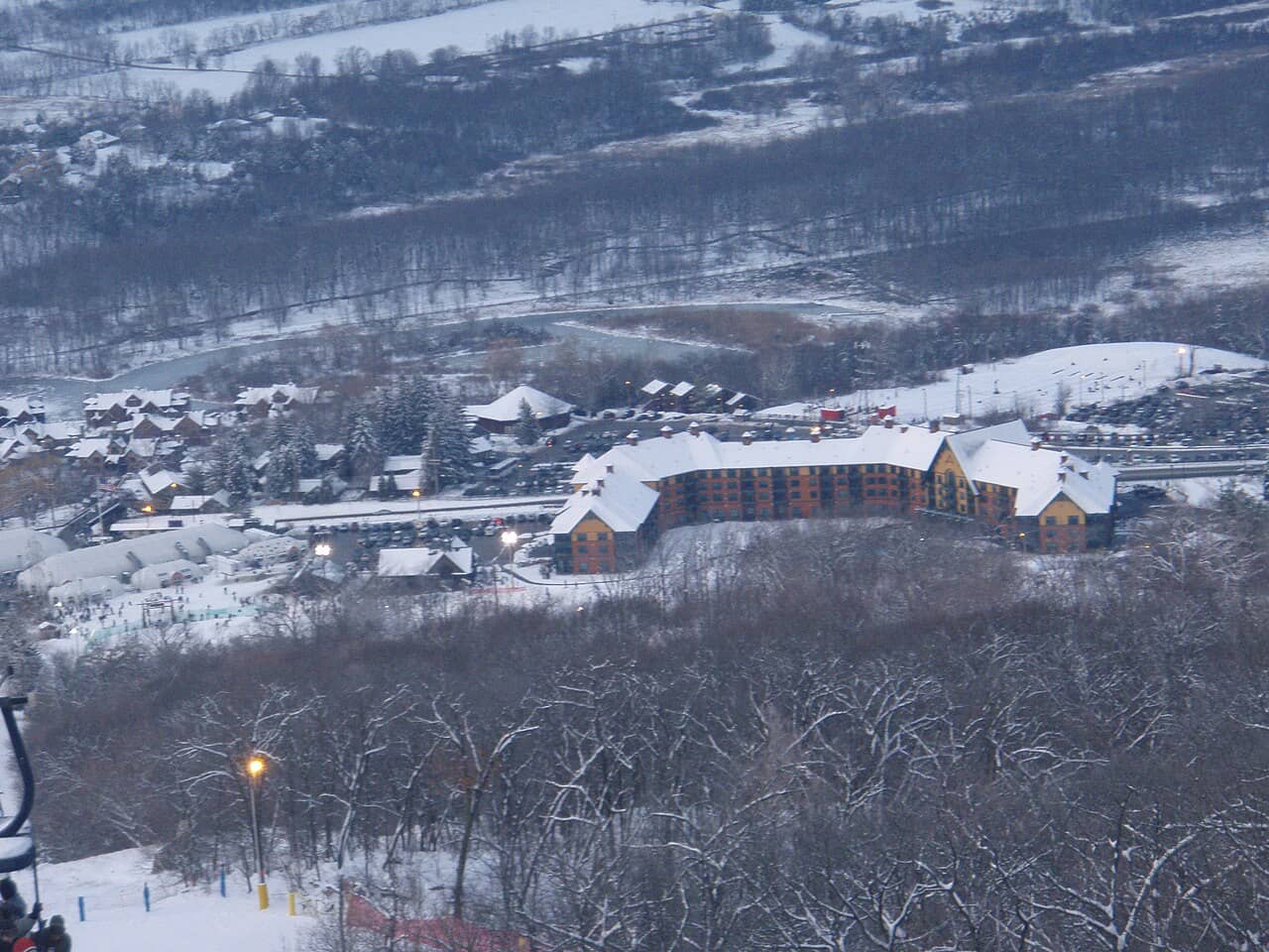 Appalachian Ski Mountain — NC ski resort in winter