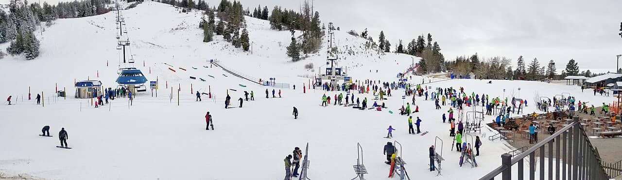 Bogus Basin — ID ski resort in winter
