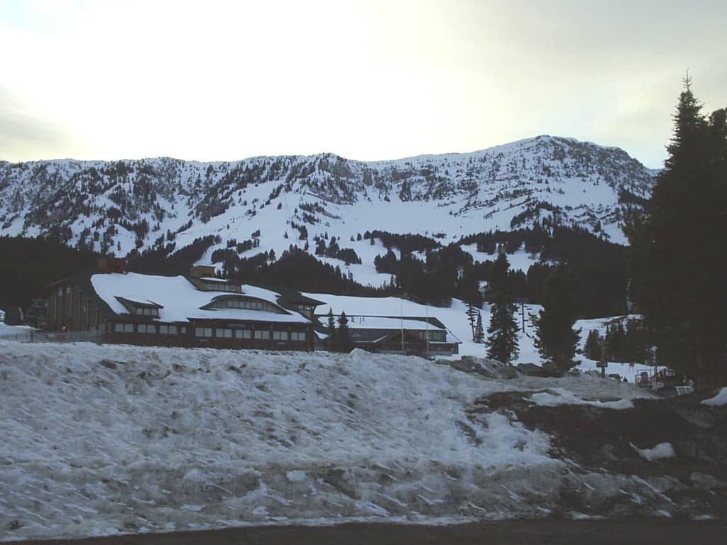 Bridger Bowl Ski Area — MT ski resort in winter
