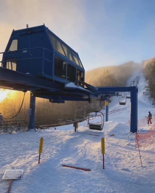 Cataloochee Ski Area — NC ski resort in winter