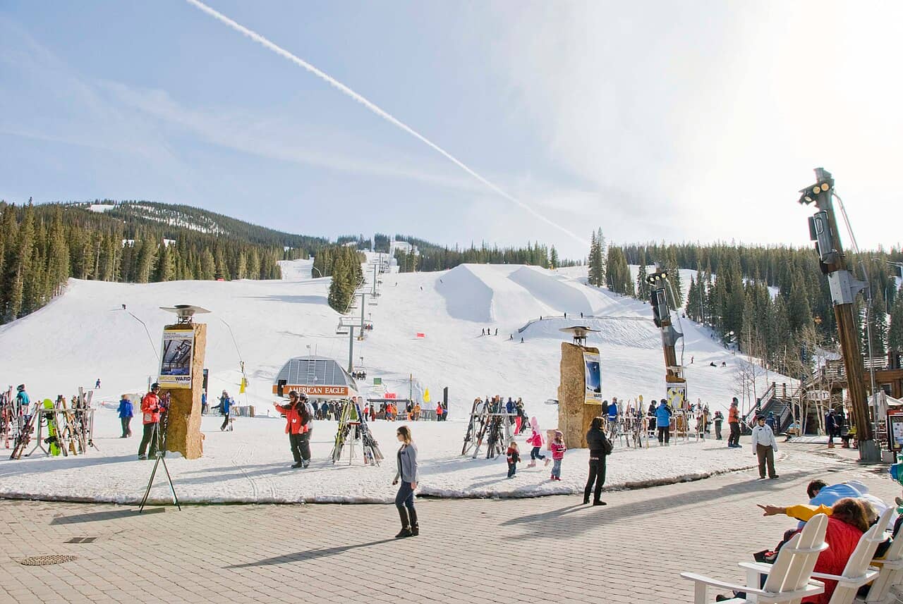 Copper Mountain — CO ski resort in winter