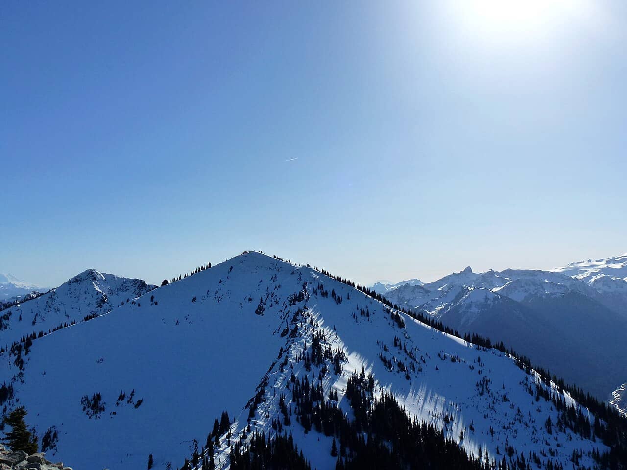 Crystal Mountain — WA ski resort in winter