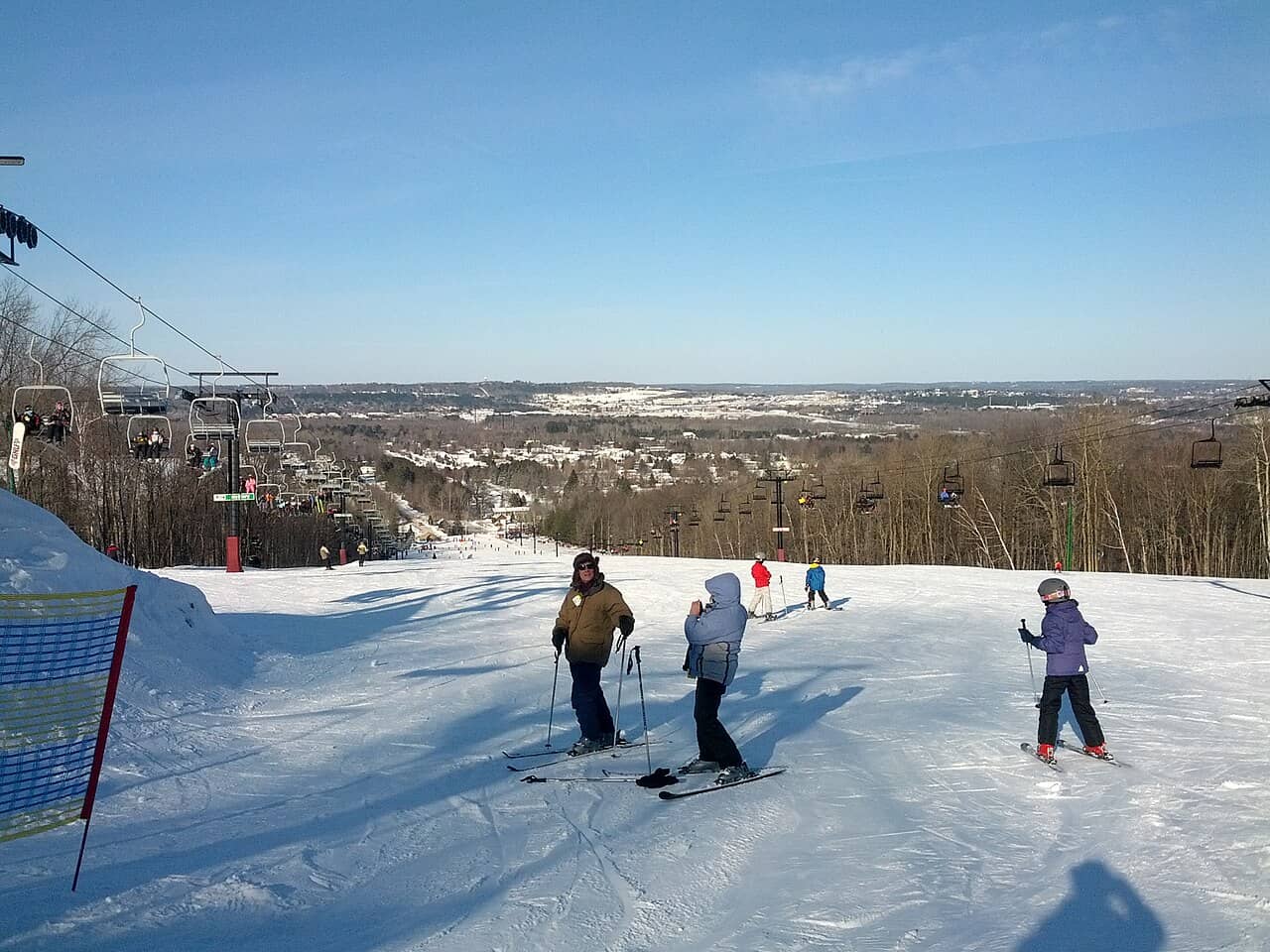 Granite Peak Ski Area — WI ski resort in winter