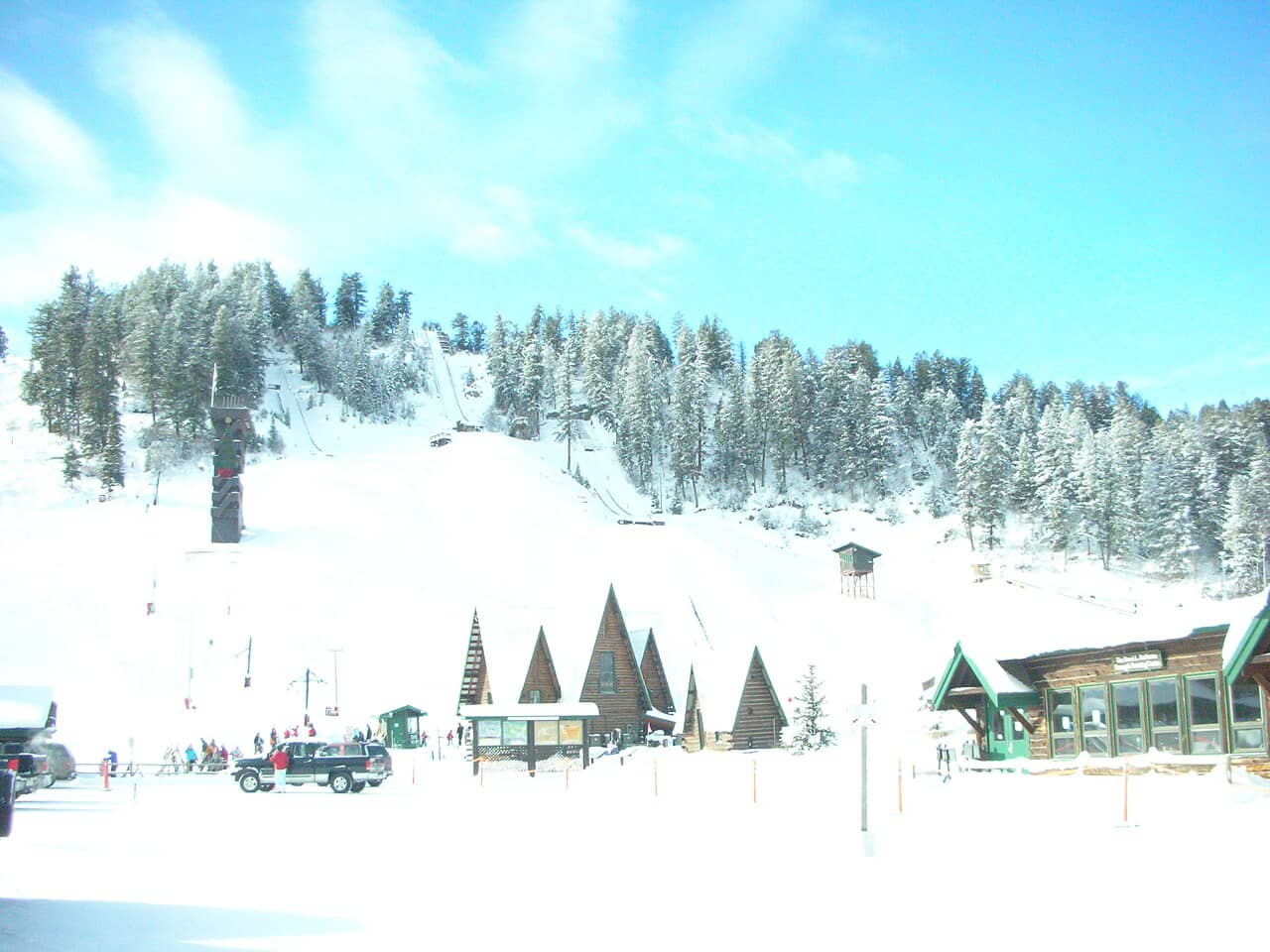 Howelsen Hill Ski Area — CO ski resort in winter