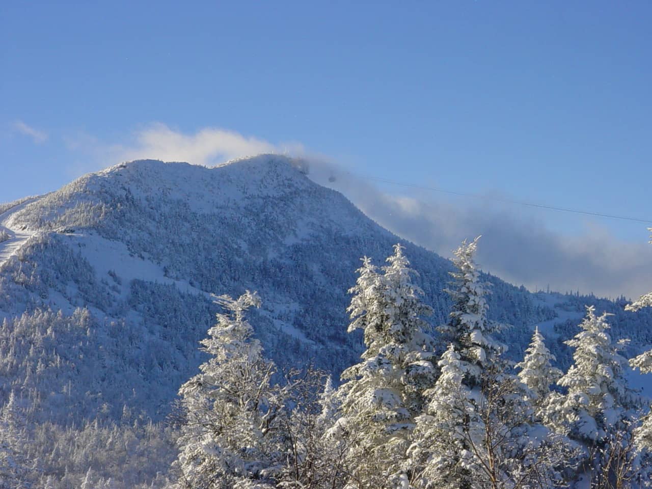 Jay Peak — VT ski resort in winter