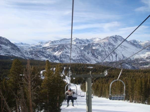 June Mountain — CA ski resort in winter