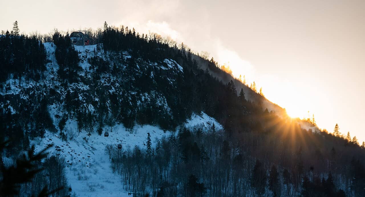Lutsen Mountains — MN ski resort in winter