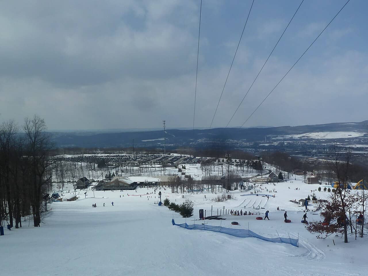 Montage Mountain — PA ski resort in winter