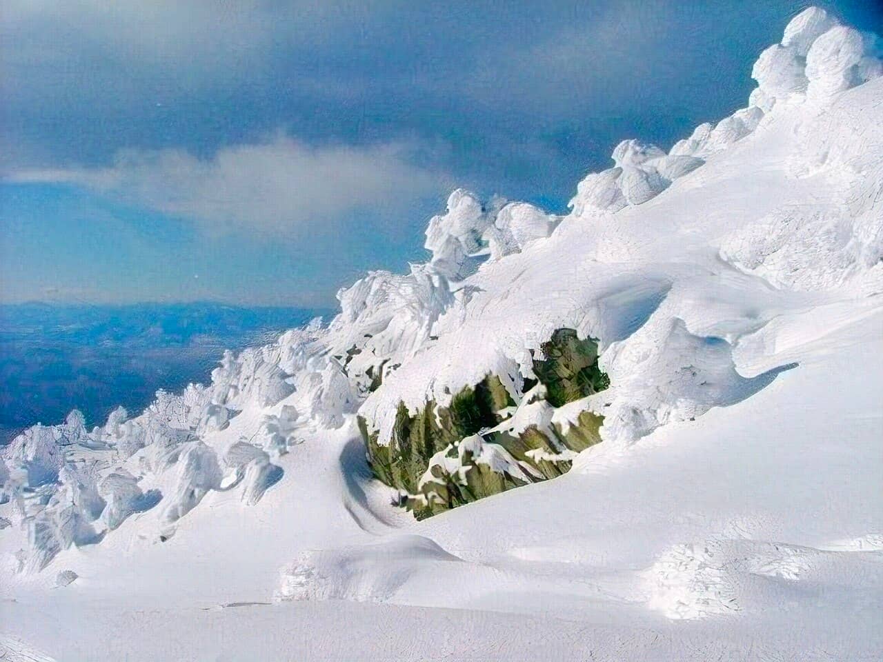Mt. Baldy Ski Resort — CA ski resort in winter