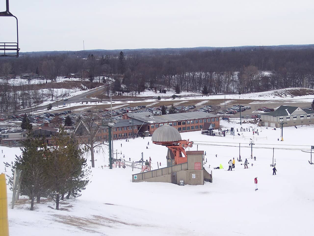 Mt. Brighton — MI ski resort in winter