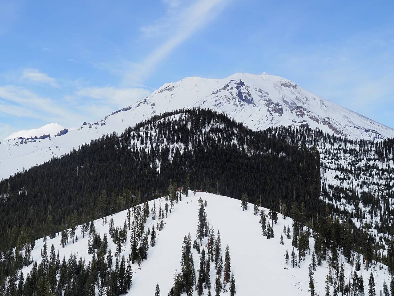 Mt. Shasta Ski Park — CA ski resort in winter