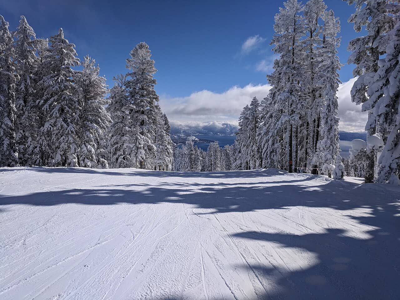Northstar California — CA ski resort in winter