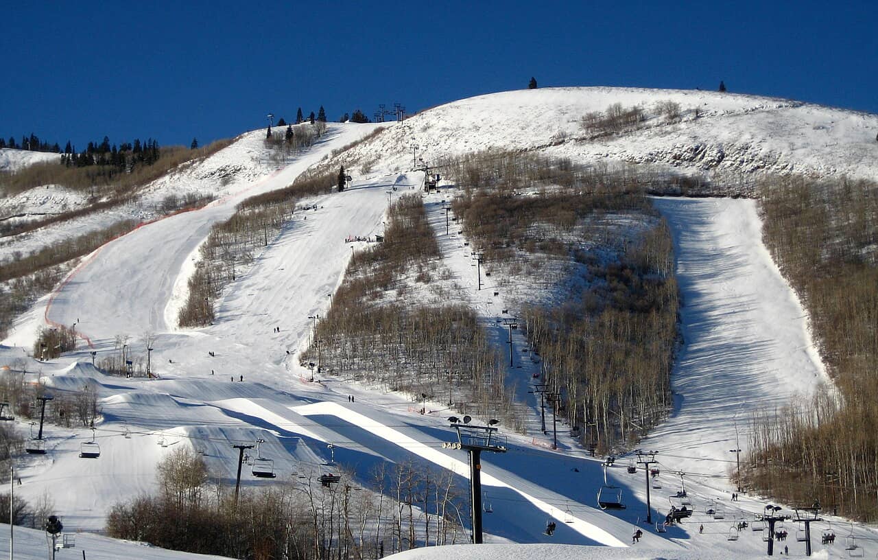 Park City Mountain Resort — UT ski resort in winter