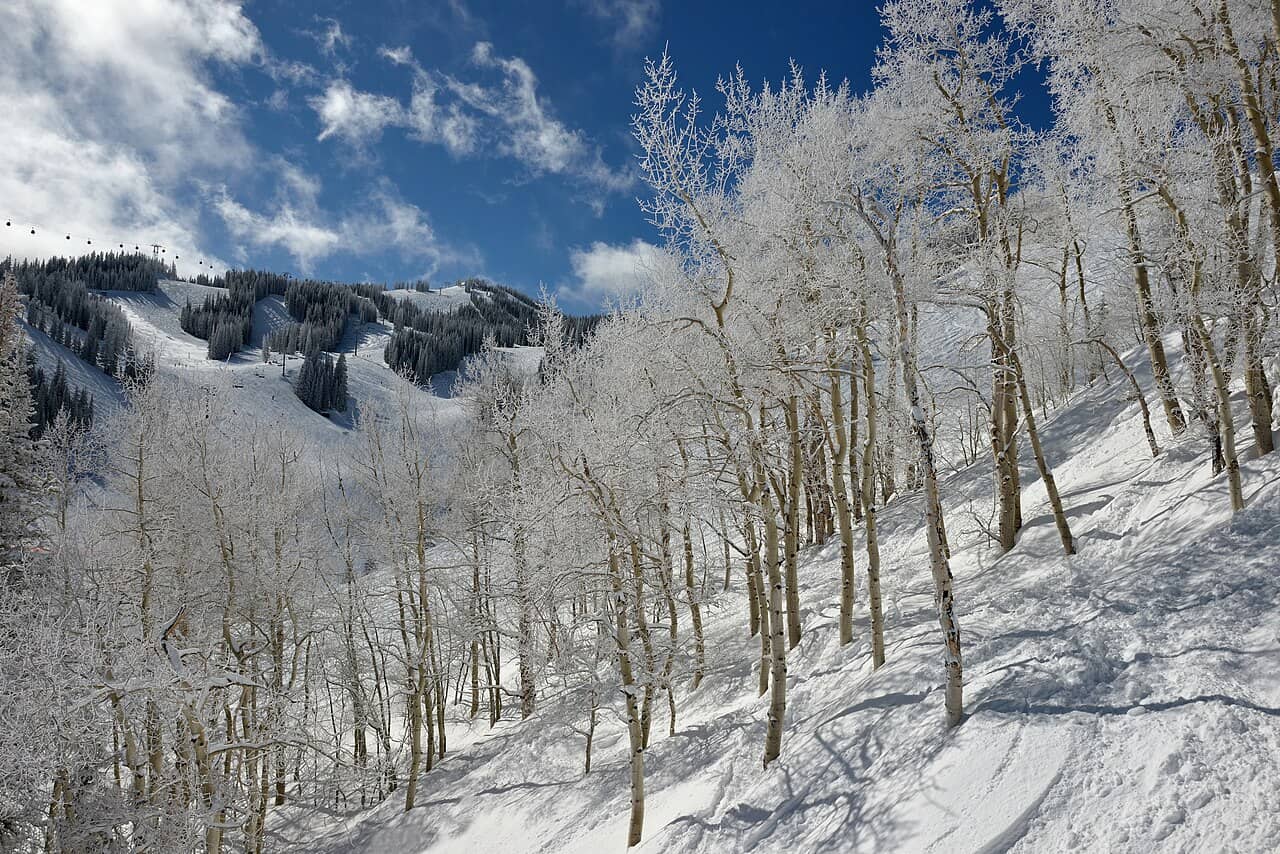 Silver Mountain — ID ski resort in winter