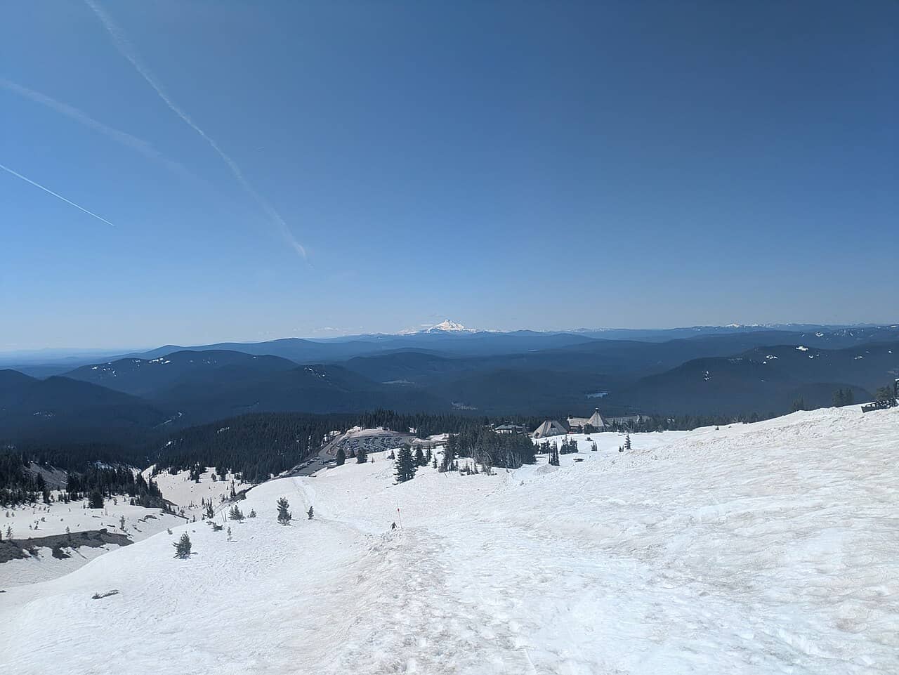 Timberline Lodge Ski Area — OR ski resort in winter