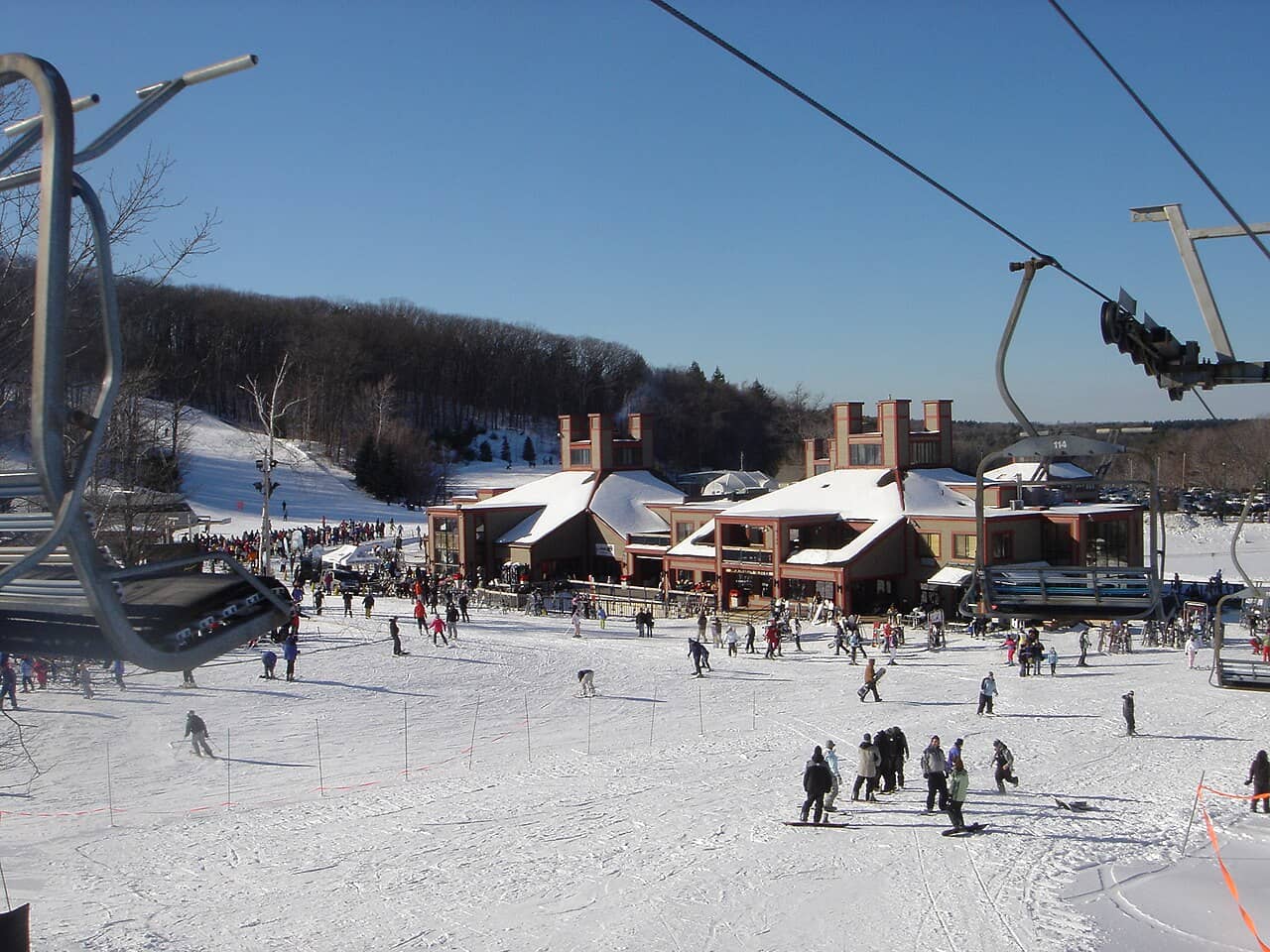 Wachusett Mountain — MA ski resort in winter