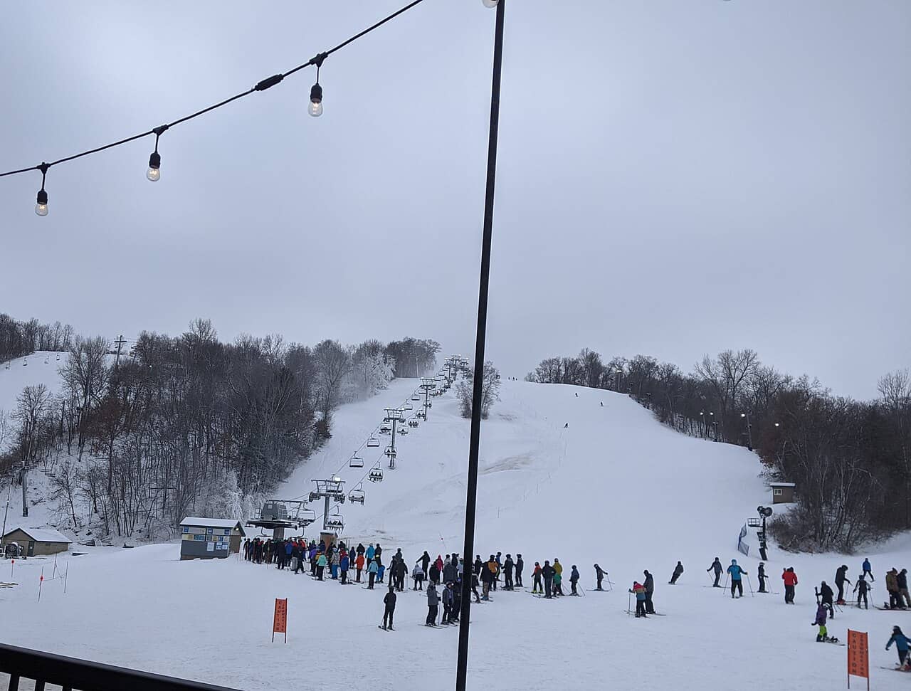 Welch Village — MN ski resort in winter